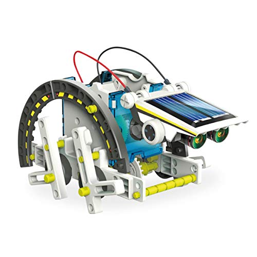 Xtrem Bots Robot Solar 12 en 1, Robot Educativo, Juguetes construcción, Robótica para niños, Juguetes solares, Robot de Juguete, Robot Infantil, construcciones para niños