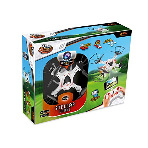 Xtrem Raiders-Xtream Raiders-Stellar-Juguete para niños, Drone con despegue y Aterrizaje automático y estabilizador de altitud XT280890