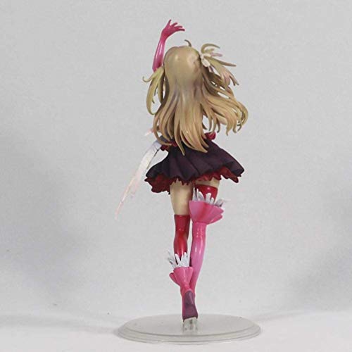 XVPEEN Modelo Fate/Kaleid Liner Idol Singer Standing Pose Illyasviel Cute Beautiful Girl Anime Character Model Statue Anime Character Collectible Toy