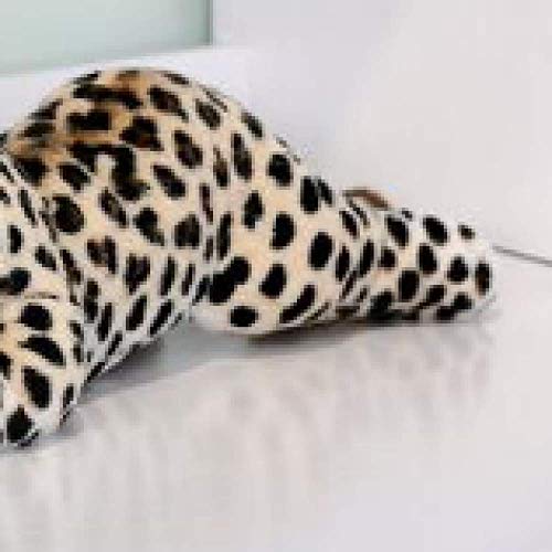 Xwywp toys blando suaves animales de relleno suave tigre peluche juguetes almohada animal kawaii muñeca algodón niña brinquedo juguetes para niños 48 cm leopardo JXNB ( Color : Leopard , Size : 48cm )