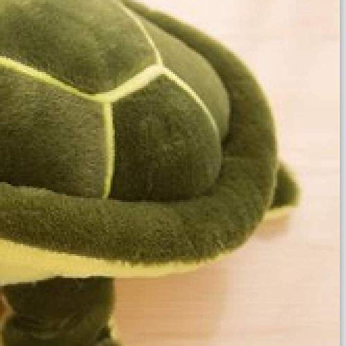 Xwywp Toys Blando Tortuga Peluche Juguetes Verde Peluche Tortuga cojín Almohada Juguetes Kawaii Suave Animal bebé muñeca bebé niños Regalos cumpleaños 25 cm JXNB (Color : 23cm)