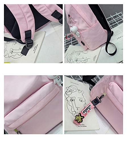 XYUANG My Hero Academia Todoroki Shoto Deku Mochila de Viaje con Backpack para niñas con Bolsa para Mujeres y Hombres Ligeros-A