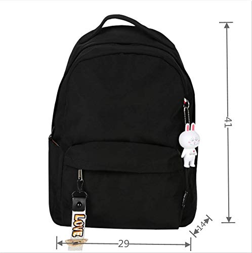 XYUANG My Hero Academia Todoroki Shoto Deku Mochila de Viaje con Backpack para niñas con Bolsa para Mujeres y Hombres Ligeros-A