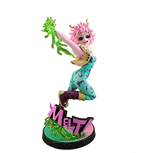 XYZLEO My Hero Academia Mina Ashido Figura De Acción PVC De Protección del Medio Ambiente Estatuas De Juguete Adecuado para La Colección De Aficionados