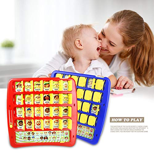 yahede Adivina Quién Es Juego De Mesa Adecuado para El Clásico Juego De Mesa Funny Family Guessing Games Kids Children Toy Gift marvelously justifiable