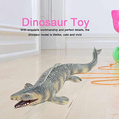 Yanmis Juguete de Dinosaurio, 45 cm Realista Mosasaurus Dinosaurio Modelo Animal Figura Suave y elástico Dinosaurio Juguete Modelo Animal Juguete Modelo Dinosaurio Juguete para niños Jugar