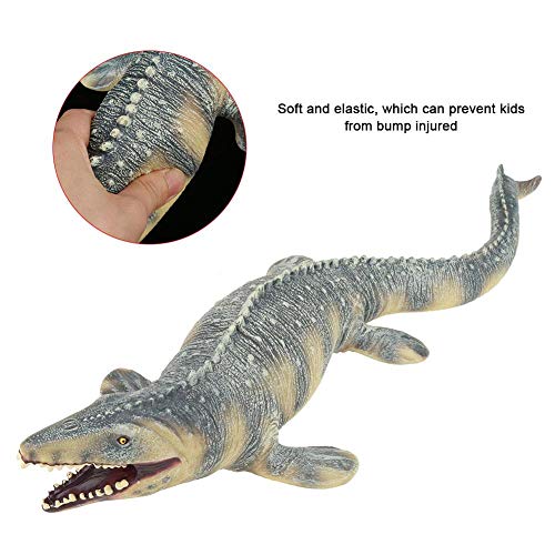 Yanmis Juguete de Dinosaurio, 45 cm Realista Mosasaurus Dinosaurio Modelo Animal Figura Suave y elástico Dinosaurio Juguete Modelo Animal Juguete Modelo Dinosaurio Juguete para niños Jugar