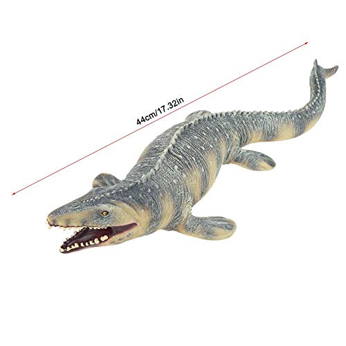 Yanmis Juguete de Dinosaurio, 45 cm Realista Mosasaurus Dinosaurio Modelo Animal Figura Suave y elástico Dinosaurio Juguete Modelo Animal Juguete Modelo Dinosaurio Juguete para niños Jugar