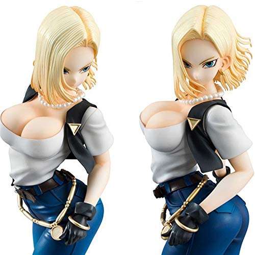 Yanshangqi Dragon Ball: DB Gals Android 18 versión 2 Figura de PVC - 7.8 Pulgadas