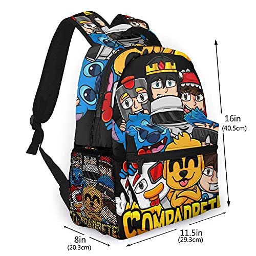 Yaxinduobao Mik-ecra_ck - Mochila escolar para niños para niñas, niños, ligera, duradera, para escuela primaria, mochila para libros Backpack College School Business Travel Bag Work Bookbag