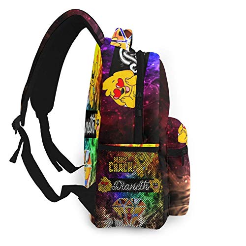 Yaxinduobao Mikecr-ack - Mochila escolar para niños para niñas, niños, ligera, duradera, para escuela primaria, mochila para libros Backpack College School Business Travel Bag Work Bookbag