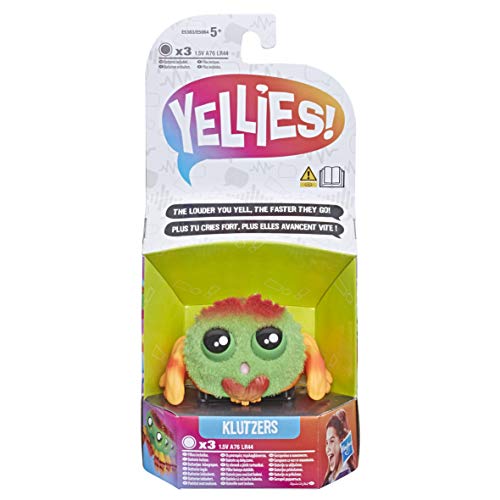 Yellies Peluche Klutzers, Multicolor (Hasbro E5383EL2)