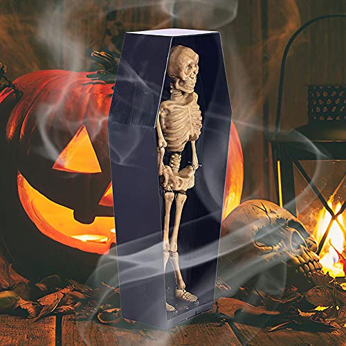 Yenisai Baile Esqueleto-posable de Halloween Esqueleto, Alimentado con Pilas, impulsado por la batería, Fantasma de Horror de Cuerpo Completo Esqueletos móviles Huesos Humanos