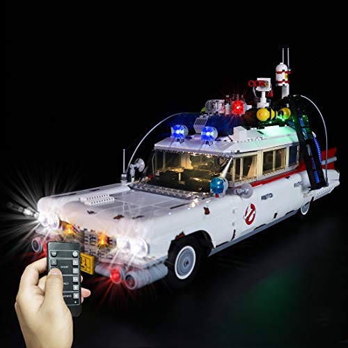 YIGE Juego de luces para Lego Ghostbusters 10274, luz LED con Lego 10274 (no incluye modelo Lego).