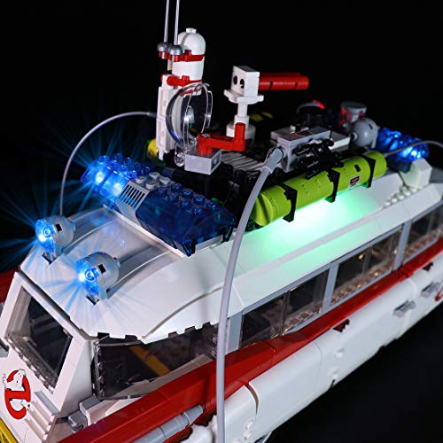 YIGE Juego de luces para Lego Ghostbusters 10274, luz LED con Lego 10274 (no incluye modelo Lego).