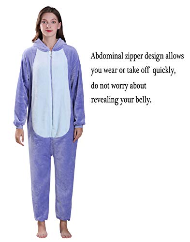 Yimidear Unisex Cálido Pijamas para Adultos Cosplay Animales de Vestuario Ropa de Dormir Halloween y Navidad