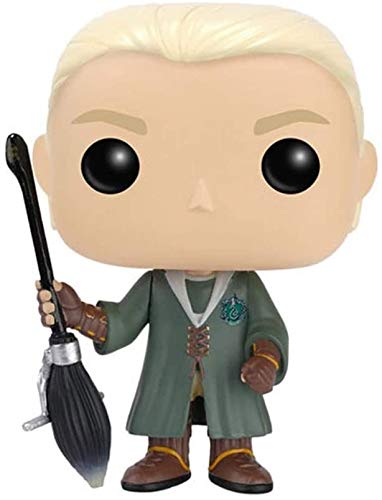 YLHJY Pop Draco Malfoy Brothers Harry James Potter Varita mágica Mini Q Versión 10cm Colección Acción PVC Figura EP PVC