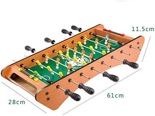 YLJYJ Mesa de futbolín de Mesa - Mini Juego de fútbol de Mesa portátil para Adultos y niños, mesas de fútbol de futbolín S (Juegos de Escritorio)