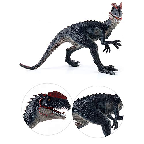 YMMONLIA Jurassic World- Mandibula Extrema T Rex Dinosaurio de Juguete de Dinosaurio Seguro e Inodoro, de plástico Suave, Pintado a Mano, Regalo de cumpleaños para niños y niñas