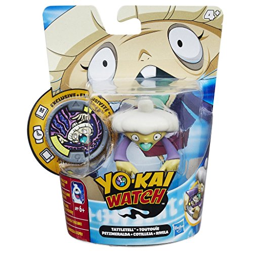 Yo-Kai B5937- Figura con medalla Moments, 6 cm , Modelos surtidos, 1 unidad