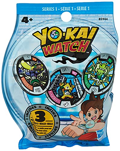 Yo-kai Watch 1 Sobre con 3 medallas sorpresa cada uno, Multicolor (B5944EU40), color/modelo surtido