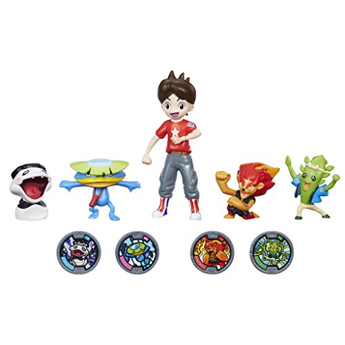 Yokai - Pack de 5 figuras Nate y los Yo-Kai (Hasbro B8803EU5)