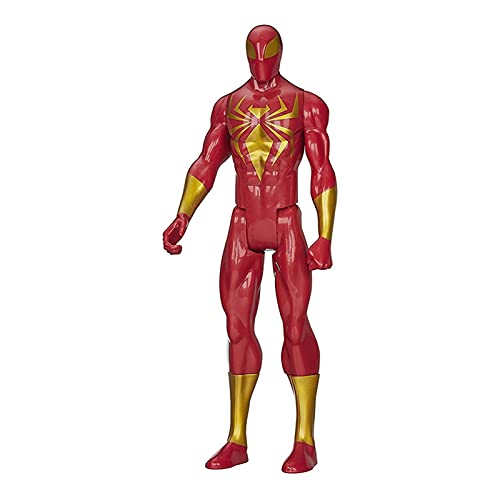 Yongpeng Figura de acción Nuevos Avengers Ultimate Spider- Man Titan Hero Series Marvel' s Scarlet Spider Man Iron Spiderman Action Figure Doll Juguetes for Boy ( Color : A No Box )