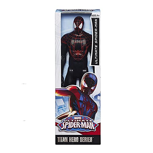 Yongpeng Figura de acción Nuevos Avengers Ultimate Spider- Man Titan Hero Series Marvel' s Scarlet Spider Man Iron Spiderman Action Figure Doll Juguetes for Boy ( Color : C with Box )