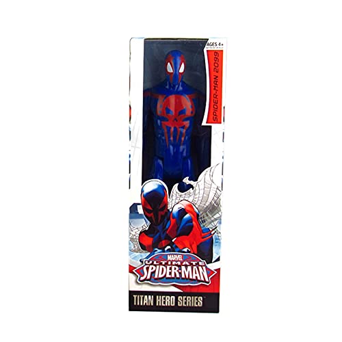 Yongpeng Figura de acción Nuevos Avengers Ultimate Spider- Man Titan Hero Series Marvel' s Scarlet Spider Man Iron Spiderman Action Figure Doll Juguetes for Boy ( Color : D with Box )