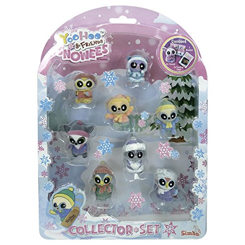 Yoohoo & Friends - Snowees, blíster 8 Figuras flocadas (Simba 5950305)