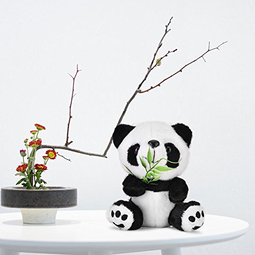 Yosoo 15 Cm Cute Panda con Bambú Oso De Panda De Peluche Panda De Peluche De Animal Oso Panda De Peluche Animal Muñeca Juguetes Regalo Panda Juguetes para Niños