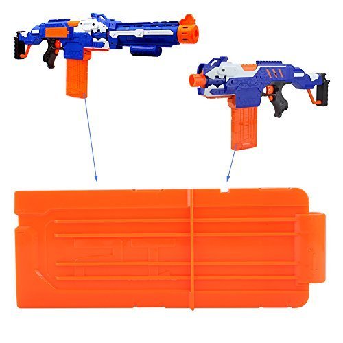 Yosoo 2Pcs Placa de Cargadores para Nerf Modulus Rápido para Balas + 60PCS Dardos para Nerf N-Strike Elite