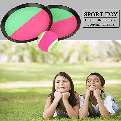 Yosoo Health Gear Juego de lanzar y atrapar Juego para niños Deporte, Juegos de lanzar y atrapar para niños para lanzar y atrapar Juego de Pelota Actividad Playa al Aire Libre