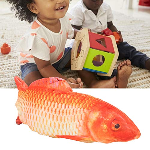 YOUTHINK Baile Eléctrico Fish Cat Toy Simulación Moving Fish Toy con USB Recargable para Bebés, Niños, Perros, Gatos, Peces, Juguetes de Regalo(Carpa)