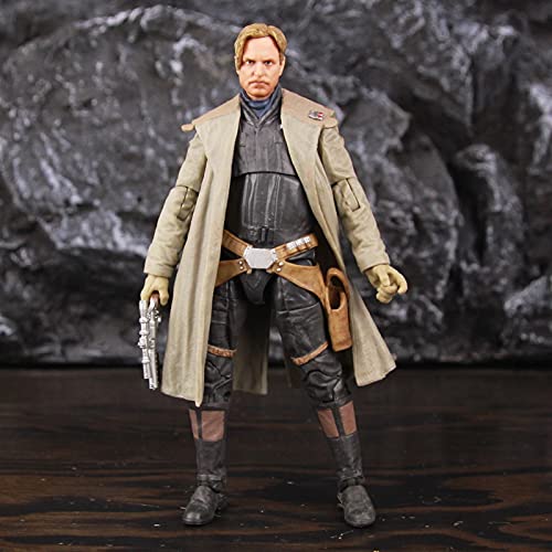 YSJJEFB Action Figures Película de la Historia 6"Val Lando Calrissian Tobias Beckett Range Trooper Original Serie Negra Juguetes playsets (Color : Tobias)