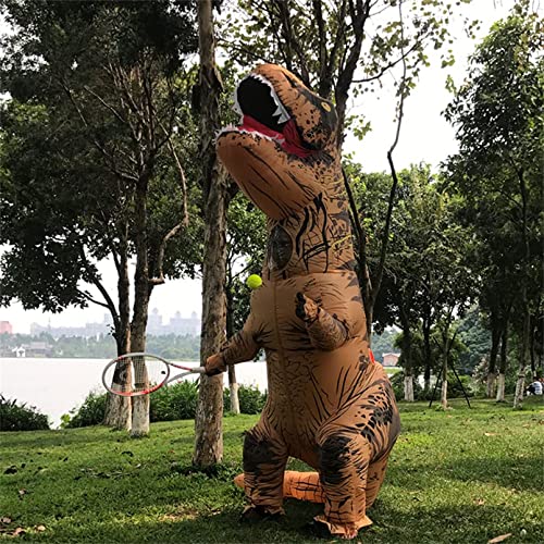 YTWD T Rex Dinosaur Disfraz Inflable Divertido Divertido Niños Cosplay Party Unisex Inflable Disfraz Fiesta Fiesta Fiesta Suministros Disfraces Niños Adultos Adolescentes Tallas Grandes,Kids