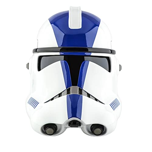 Yuciya Máscara de Casco Mandaloriano, Casco Premium de Soldado de Asalto de Primer Orden de Star Wars, Ropa de Halloween Casco de PVC Películas Cosplay Sombrero para Fiesta Festival Navidad