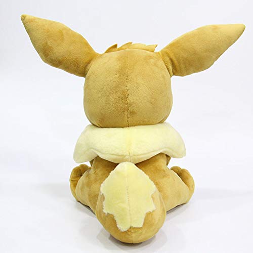 yunding Anime Pokemon Cute Eevee Juguetes De Peluche Suave Relleno 30Cm Muñeca Let's Go Game Pokemon Monster Eevee Almohada De Felpa De Algodón para Niños