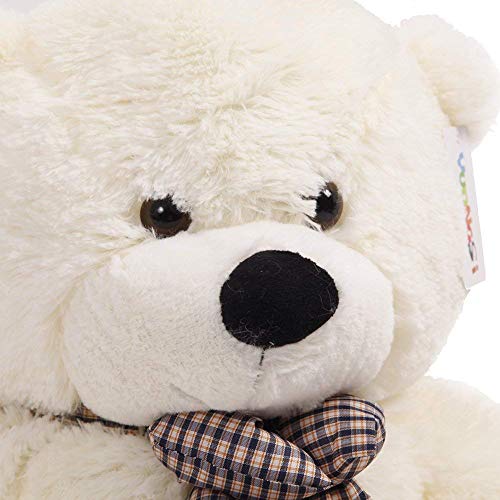 YunNasi Gigante Teddy Oso de Peluche Animal de Felpa (Blanco, 39in)