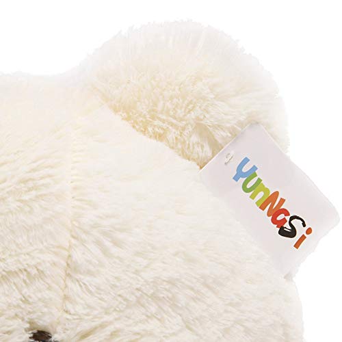 YunNasi Gigante Teddy Oso de Peluche Animal de Felpa (Blanco, 39in)