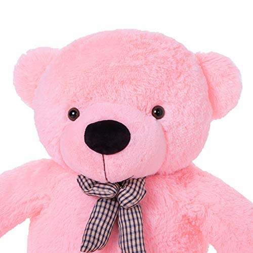 YunNasi Gigante Teddy Oso de Peluche Animal de Felpa Osito Suave Grande Rosa 120 cm