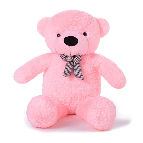 YunNasi Gigante Teddy Oso de Peluche Animal de Felpa Osito Suave Grande Rosa 120 cm