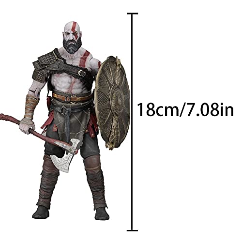 Yuxunqin Dios de WAR4 (2018) Kratos 1/4 Scale Figuras de acción de PVC