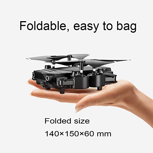 YYLI Drone, Cámara HD 4K Píxeles Función Retorno Una Tecla, Puede Encontrar Fácilmente Camino Casa, Giroscopio Seis Ejes Hace Que El Vuelo Sea Más Estable Control Más Conveniente,500W Pixels