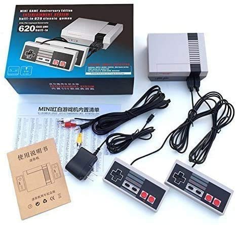 YYSDH Clásicos De Consola De Juegos De Consola De 2020,Mini Juego Sistema Retro Consola De Juegos Juegos Incorporados 620 Juegos Clásicos De NES Consola De Videojuegos HDMI HD De La Consola NES