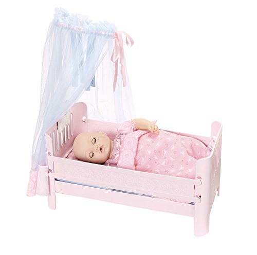 Zapf Baby Annabell Sweet Dreams Bed Cama/Cuna para muñecas - Accesorios para muñecas (Cama/Cuna para muñecas, 3 año(s), Azul, Rosa, Baby Annabell, 46 cm, Chica)