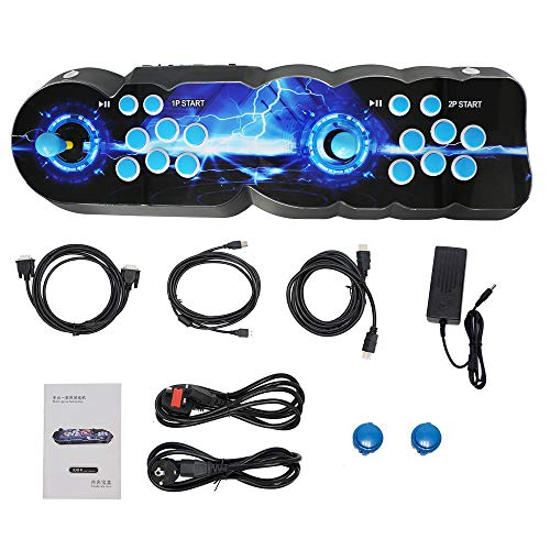 ZEHNHASE 3333 3D Pandora Box Console Juegos 720P HD Arcade Machine Videojuegos Consola Portatil,se conecta con VGA y HDMI y Salida USB