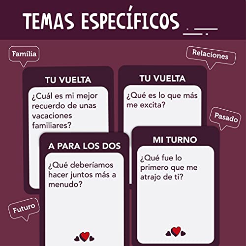 ZENAGAME Together - Juego de Mesa para Parejas - 150 Cartas para Mejorar la Comunicación - Juegos de Mesa Mayore, Juego de Cartas - Regalos para Parejas