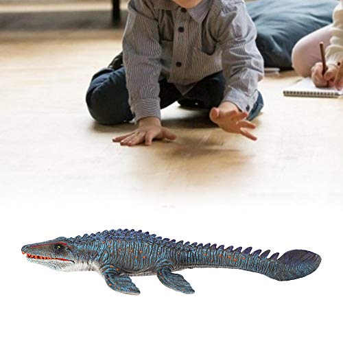 Zerodis Adorno Modelo de Dinosaurio Marino, simulación de Figura de Dinosaurio de plástico Figuras de Animales Adorno de decoración de Oficina en casa Juguete para niños pequeños(Dinosaurio)