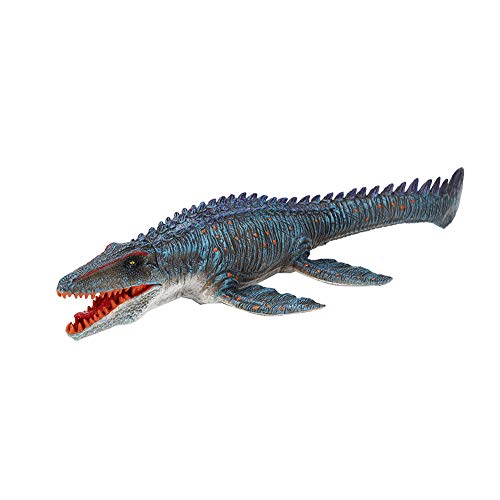 Zerodis Adorno Modelo de Dinosaurio Marino, simulación de Figura de Dinosaurio de plástico Figuras de Animales Adorno de decoración de Oficina en casa Juguete para niños pequeños(Dinosaurio)